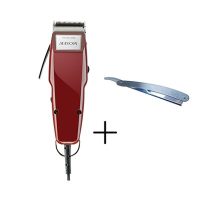 ماشین اصلاح موزر 1400 قرمز 5 دنده + دسته تیغه هنبور ایتالیا